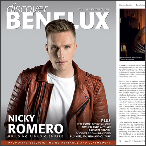 Nicky Romero, Discover Benelux, Cover Story, News