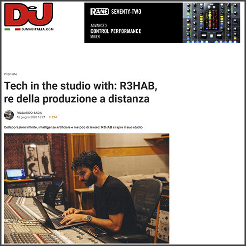 R3HAB, DJ MAG Italia, News