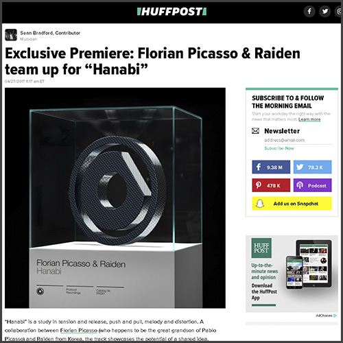 Florian Picasso, Raiden, The Huffington Post, News
