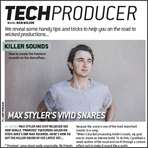 Max Styler, DJ Mag, Killer Sounds, News
