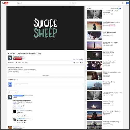 MORTEN, Warner Music, Mr Suicide Sheep, YouTube, News