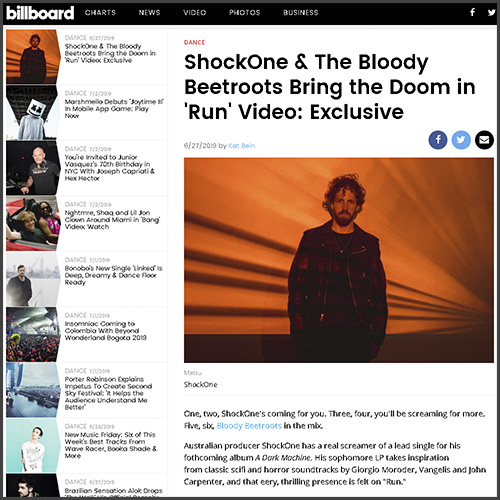 ShockOne, The Bloody Beatroots, News
