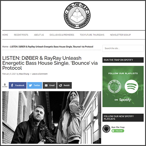 DOBER, RayRay, Protocol Recordings, News