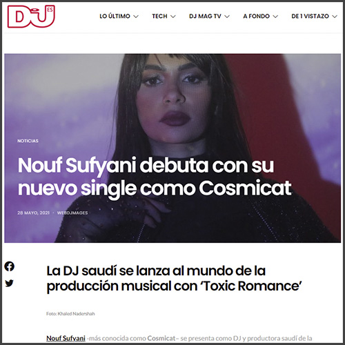 Cosmicat, DJ Mag Espana, News