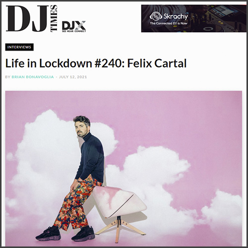 DJ Times, Felix Cartal, News