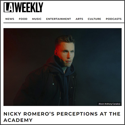 Nicky Romero, LA Weekly, News