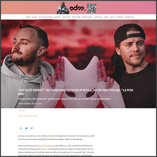 Unfolded PR  Electronic Dance Music, Public Relations, Consultancy,  Online, Magazines, Radio, TV – We worked with Nicky Romero, R3HAB, Alok,  Kaskade, Krewella, Afrojack, Steve Aoki, Deorro, DVBBS, Carnage, Yellow  Claw, to