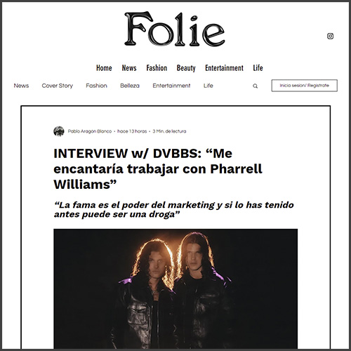 DVBBS, Folie, News