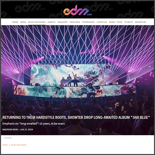 Showtek, edm.com, News