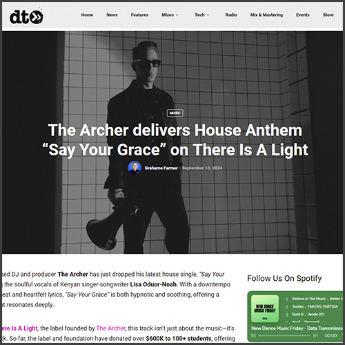 The Archer, Data Transmission, News