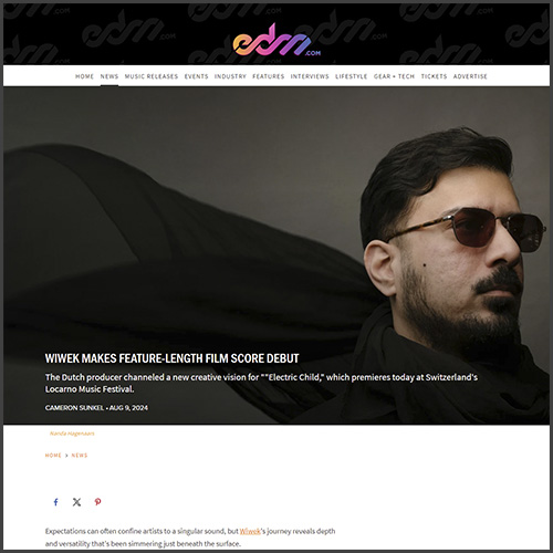 Wiwek, edm.com, News