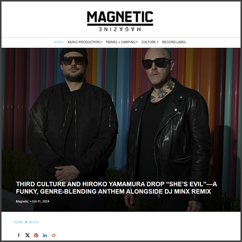 Third Culture, Hiroko Yamamura, DJ Minx, Magnetic Magazine, News