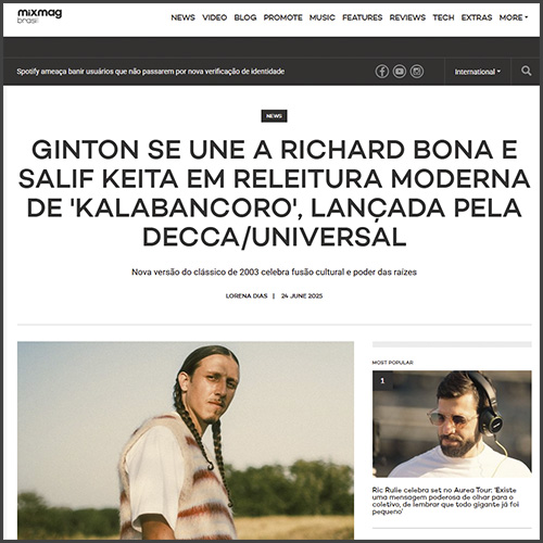 gintonmixmagbrazil Ginton,Mixmag Brasil, News