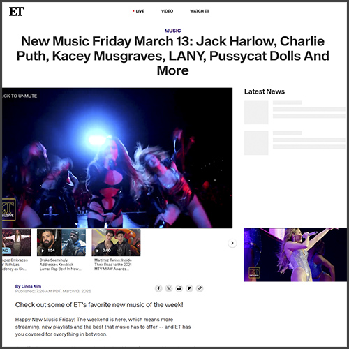 Topic, Shimza, ET, News