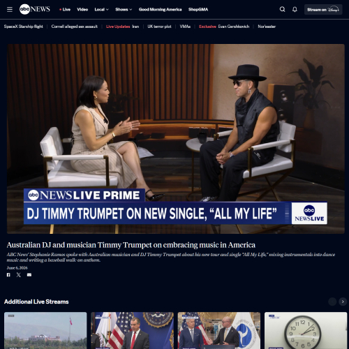 Timmy Trumpet, abc news, News